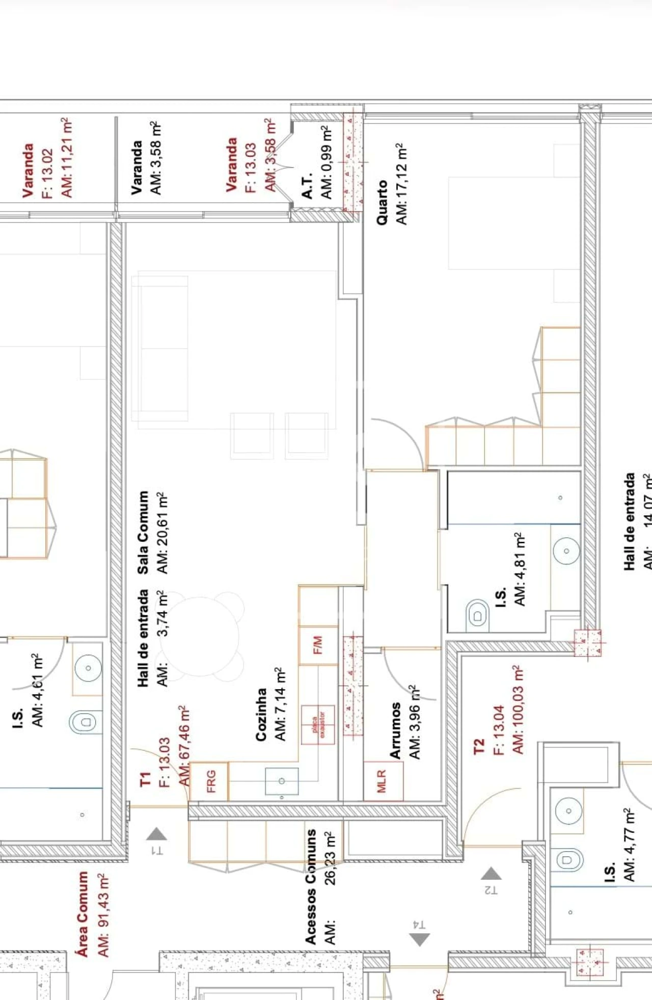 Apartamento T1 para Venda em Ramalde Foto 29