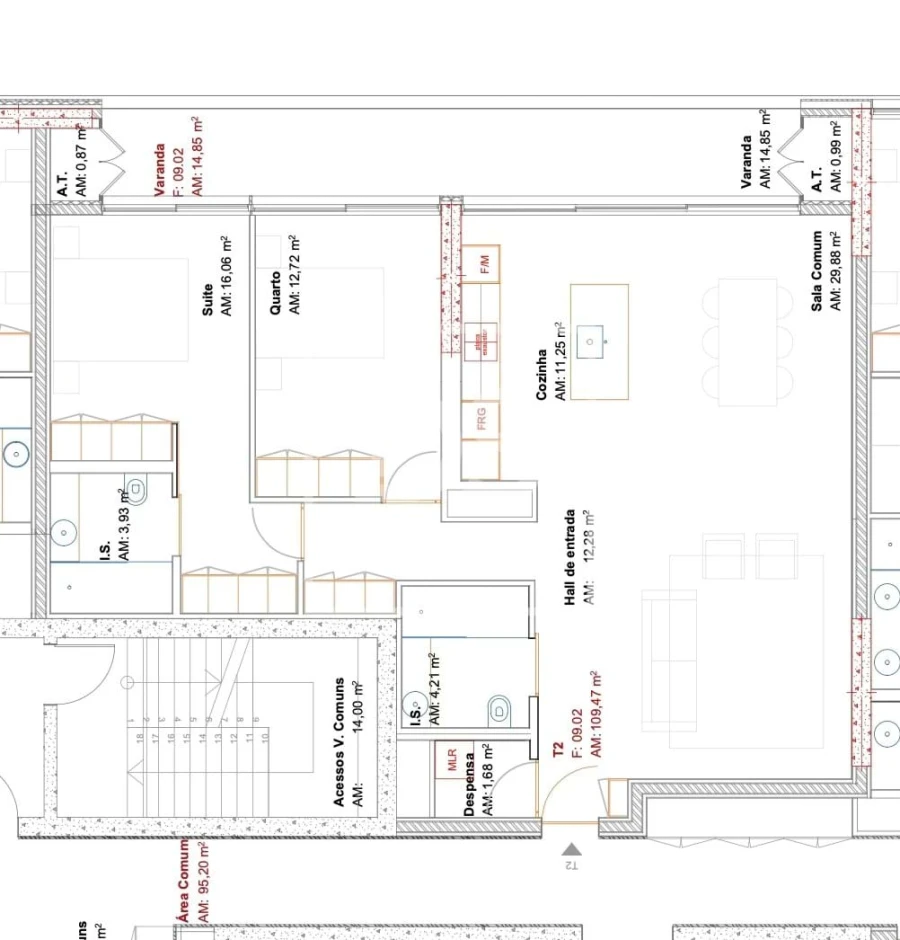 Apartamento T2 para Venda em Ramalde Foto 29