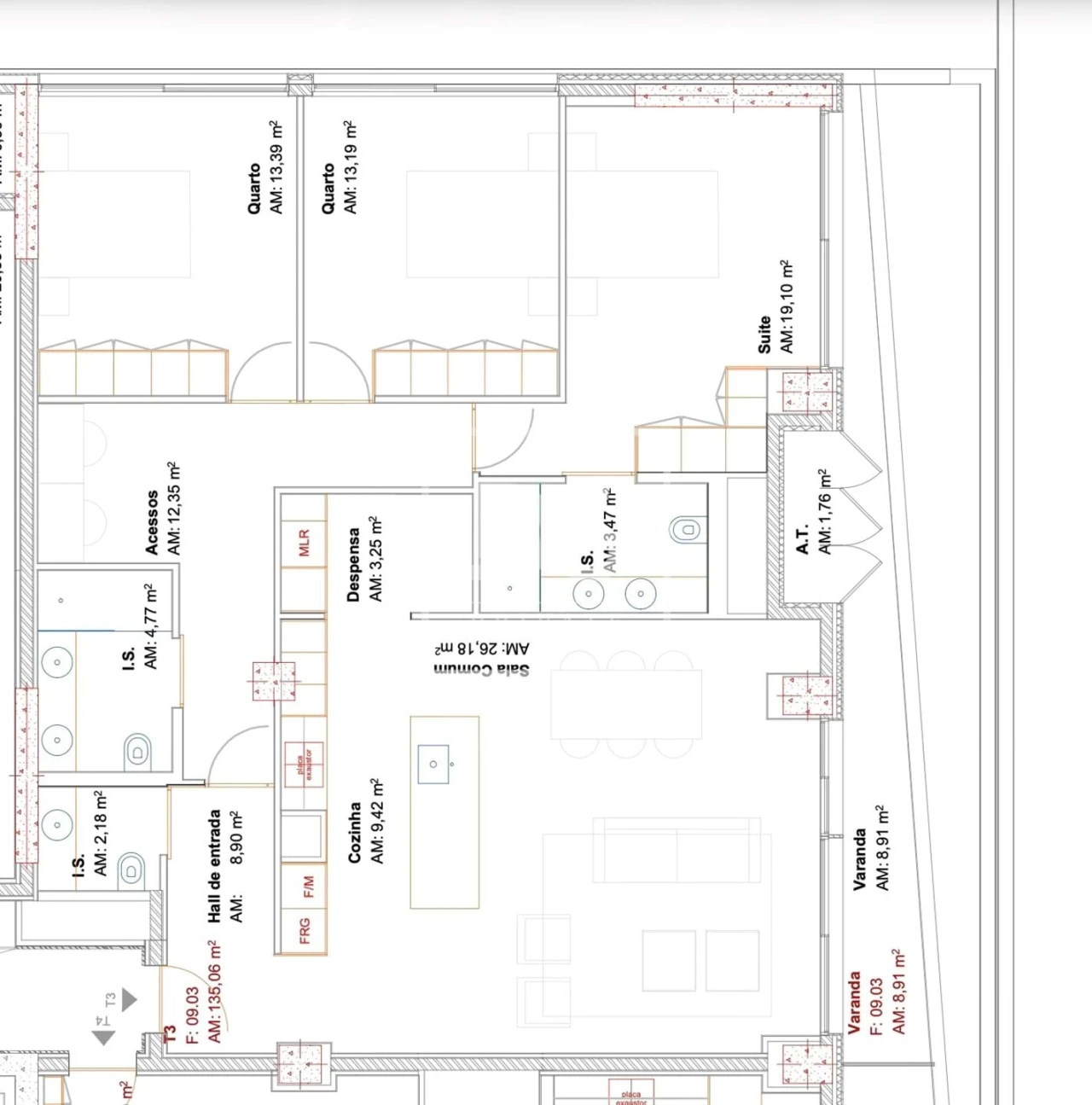 Apartamento T3 para Venda em Ramalde Foto 29