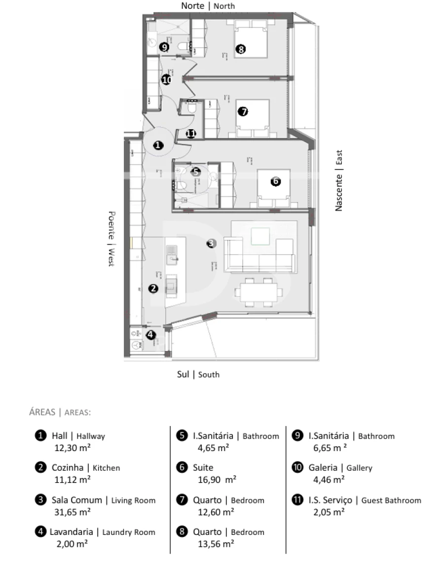 Apartamento T3 para Venda em Santa Maria Maior e Monserrate e Meadela Foto 20