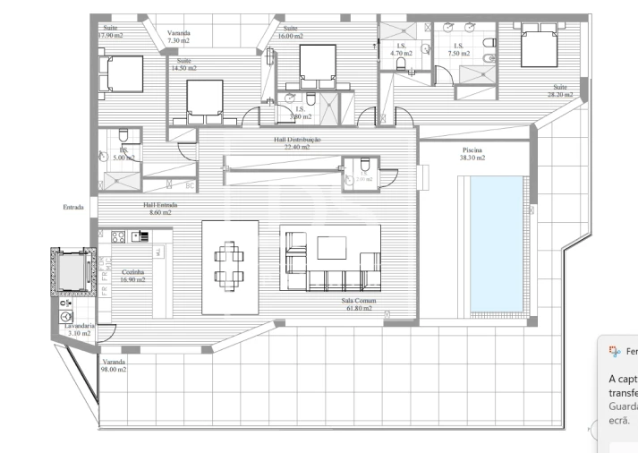 Apartamento T4 para Venda em Santa Maria Maior e Monserrate e Meadela Foto 20