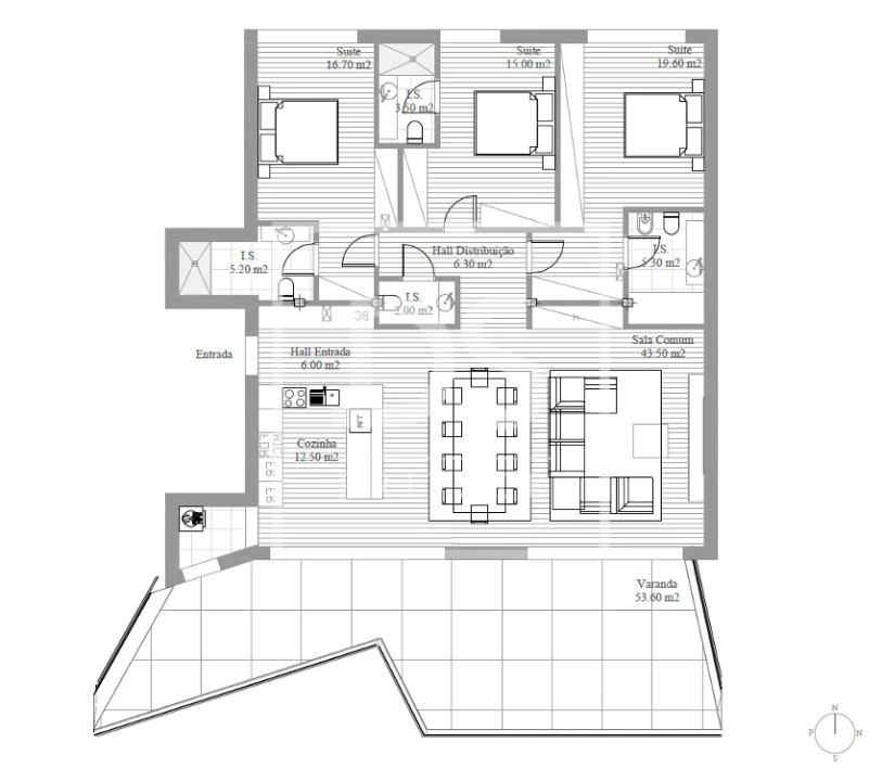 Apartamento T3 para Venda em Santa Maria Maior e Monserrate e Meadela Foto 20
