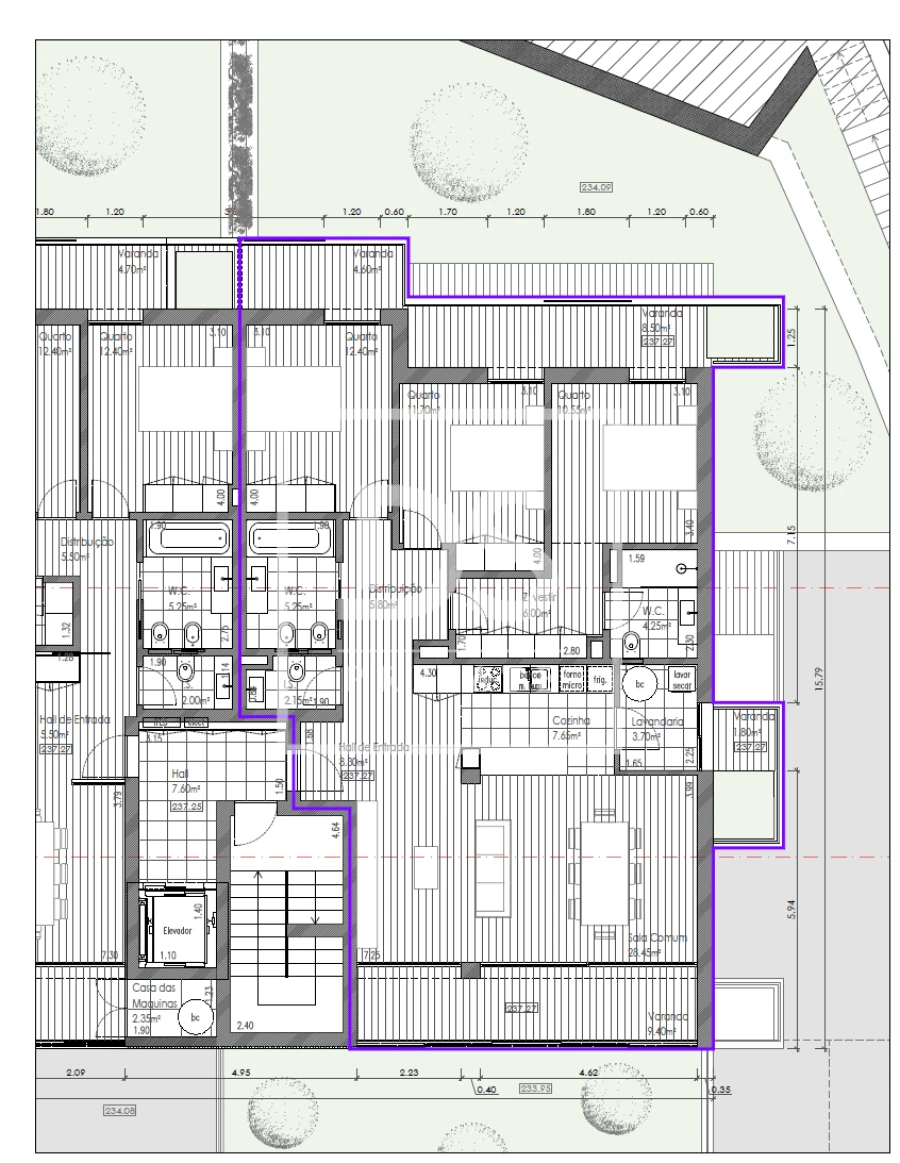 Apartamento T3 para Venda em Penafiel Foto 24