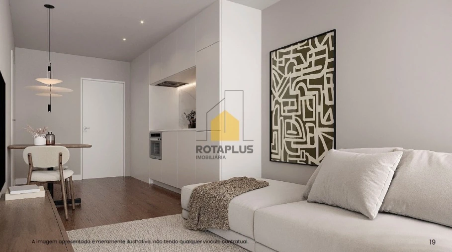 Apartamento T1 para Venda em Rio Tinto Foto 4