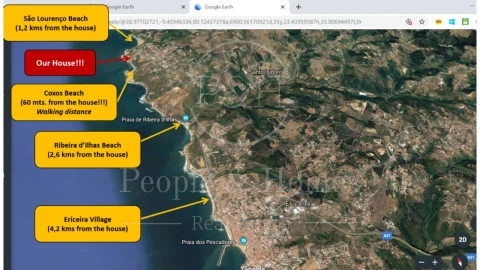Moradia T3 para Arrendamento em Ericeira