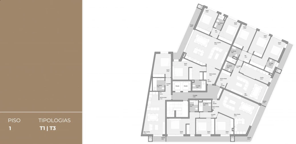 Apartamento T3 para Venda em Bougado (São Martinho e Santiago) Foto 16