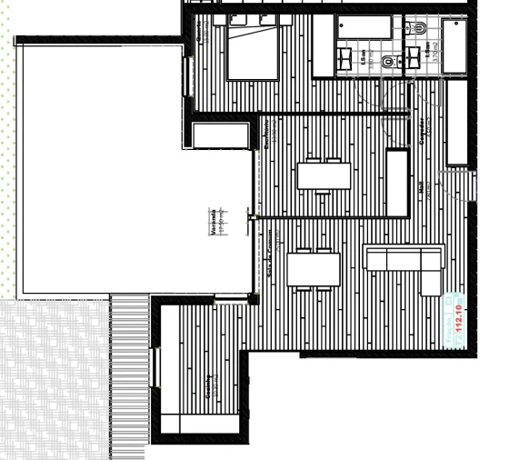 Apartamento T2 para Venda em Valença, Cristelo Covo e Arão Planta 1
