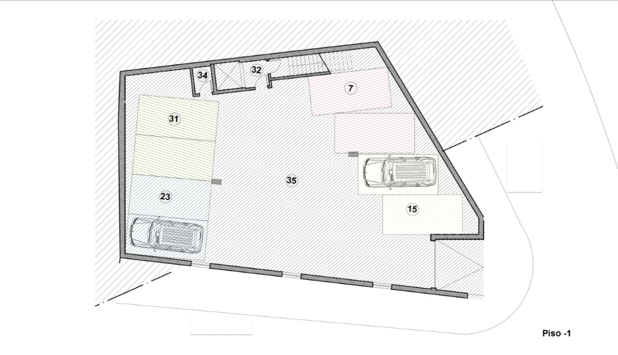 Apartamento T2 para Venda em Santa Maria, São Pedro e Matacães Planta 2