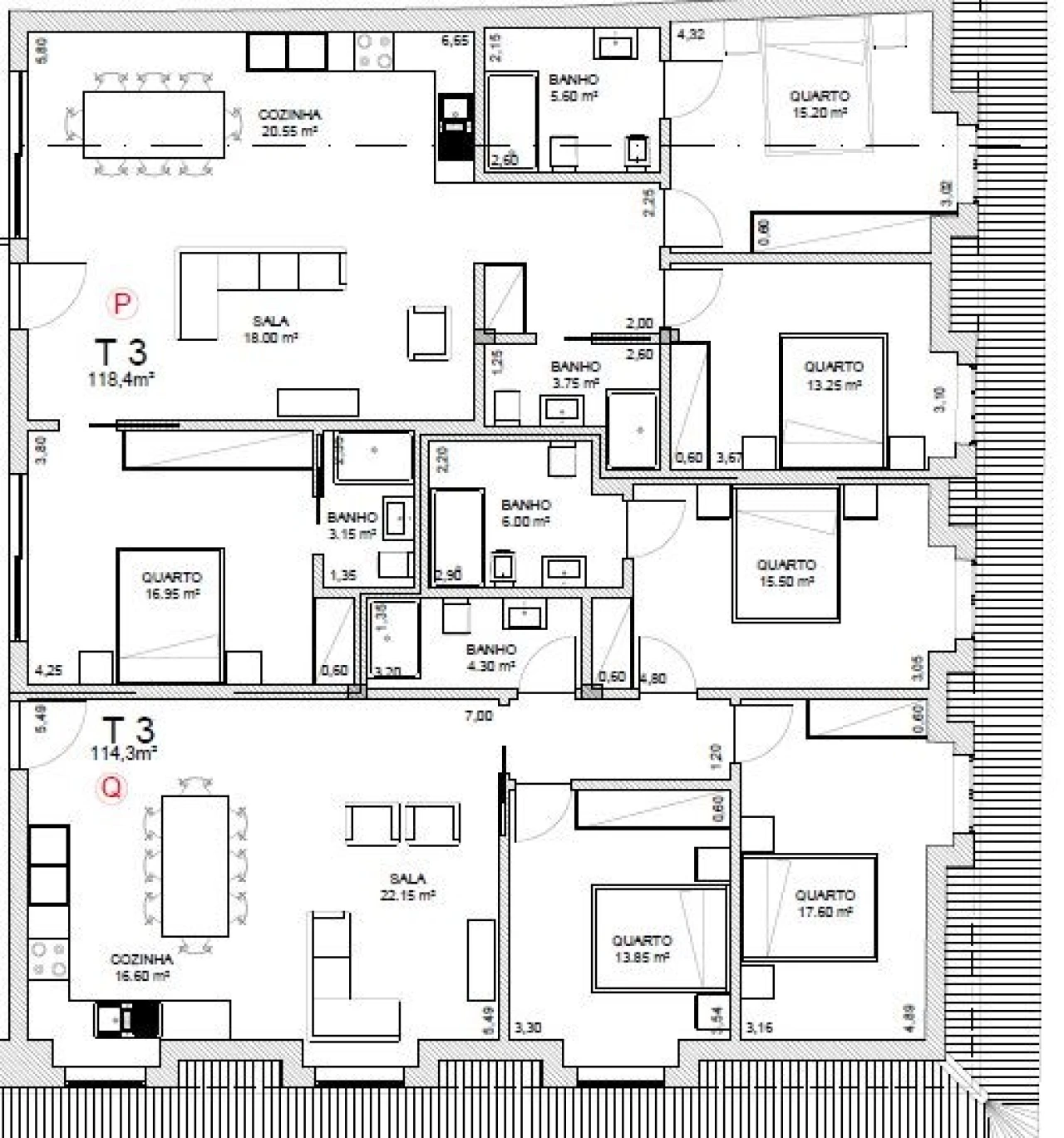 Apartamento T3 para Venda em O. Azeméis, Riba-Ul, Ul, Macinhata Seixa, Madail Planta 3