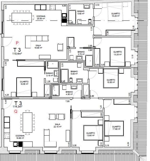 Apartamento T3 para Venda em O. Azeméis, Riba-Ul, Ul, Macinhata Seixa, Madail