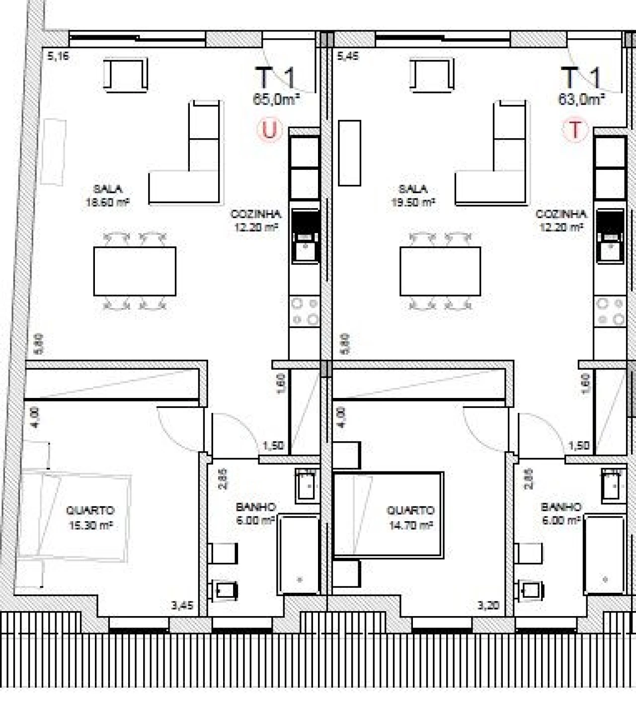 Apartamento T1 para Venda em O. Azeméis, Riba-Ul, Ul, Macinhata Seixa, Madail Planta 2