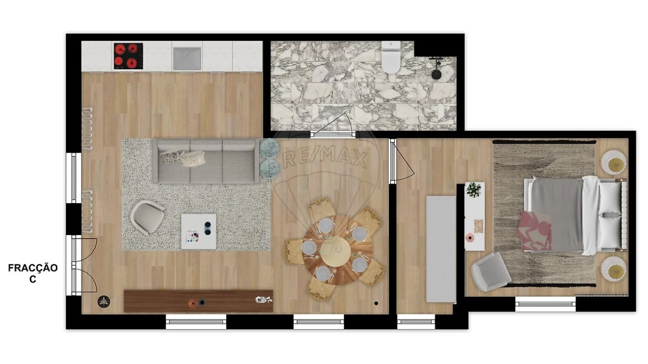 Apartamento T1 para Venda em Torreira Foto 3