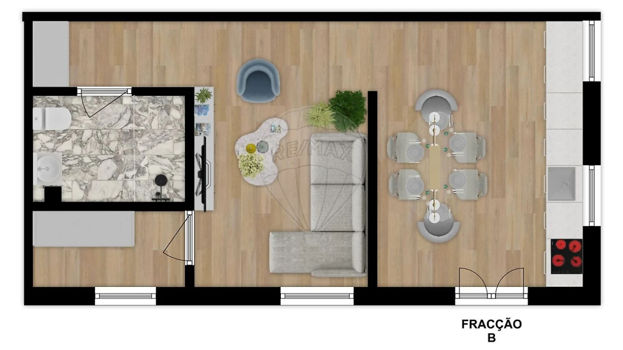 Apartamento T1 para Venda em Torreira Foto 5