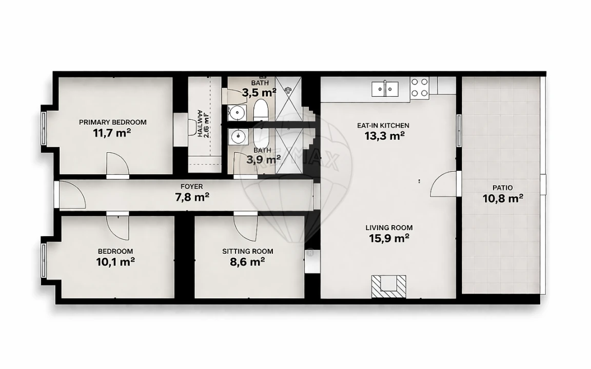 Moradia T3 para Venda em Alcaçovas Foto 20