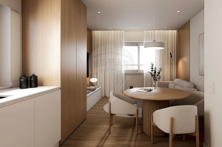 Apartamento T1 para Venda em Nazare Foto 3