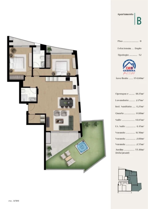 Apartamento T2 para Venda em Ponta do Sol