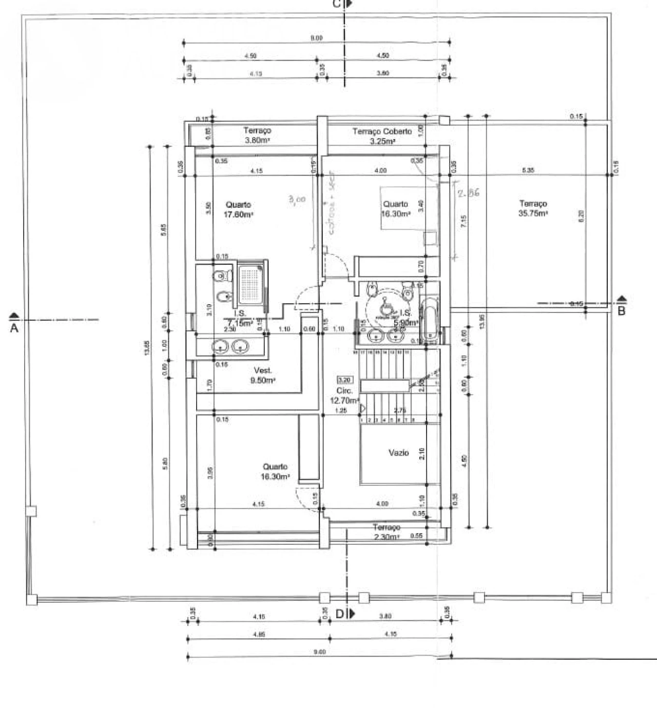 Moradia T4 para Venda em Quelfes Foto 35