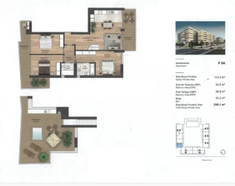 Apartamento T3 para Venda em Faro (Sé e São Pedro)