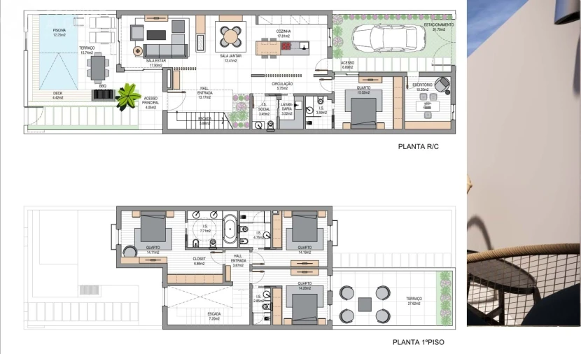 Moradia T4 para Venda em Faro (Sé e São Pedro) Foto 20