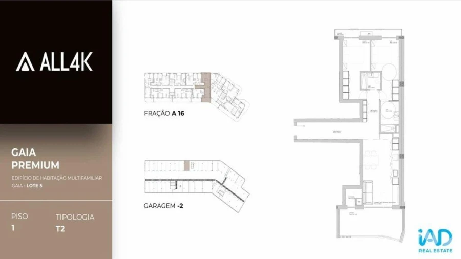 Apartamento T2 para Venda em Oliveira do Douro Foto 8