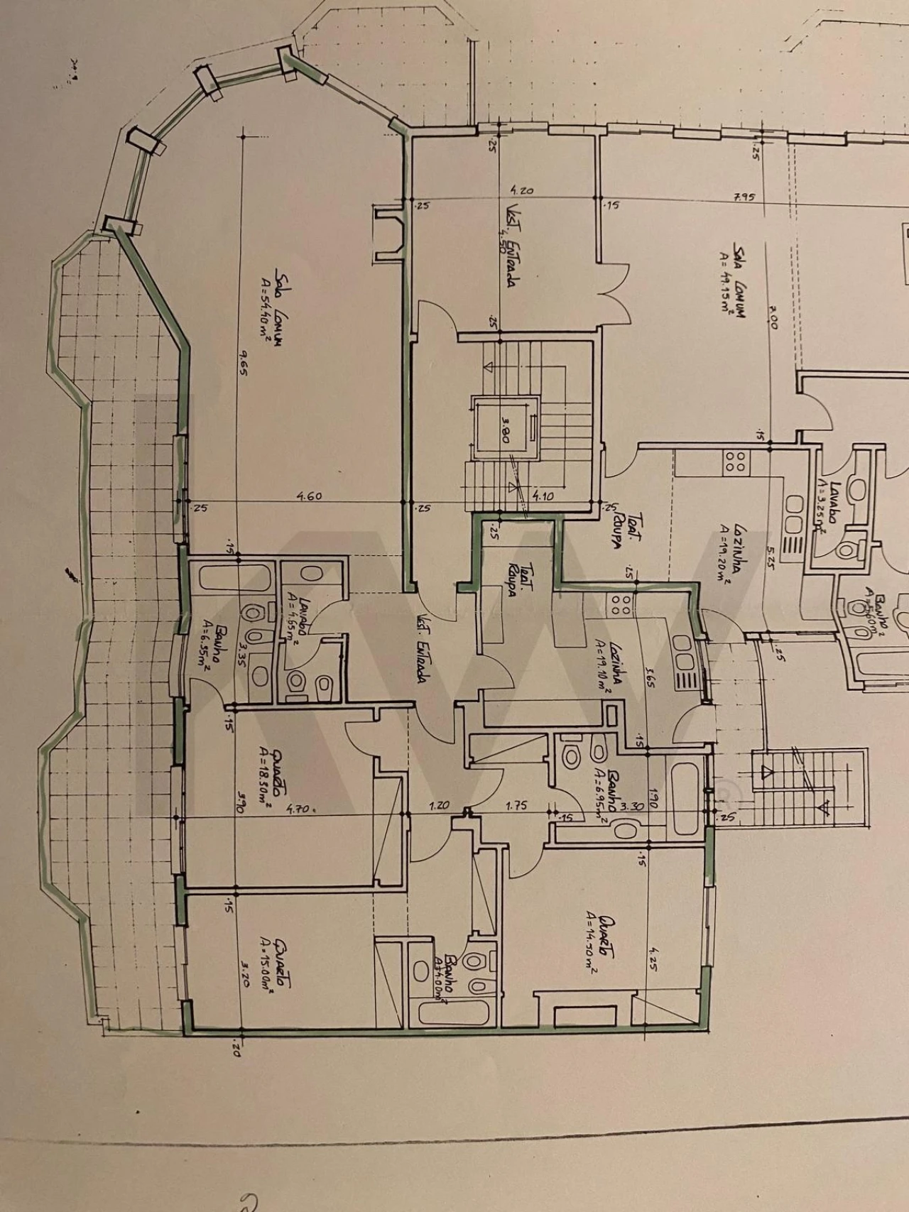 Apartamento T3 para Arrendamento em Avenidas Novas Foto 33