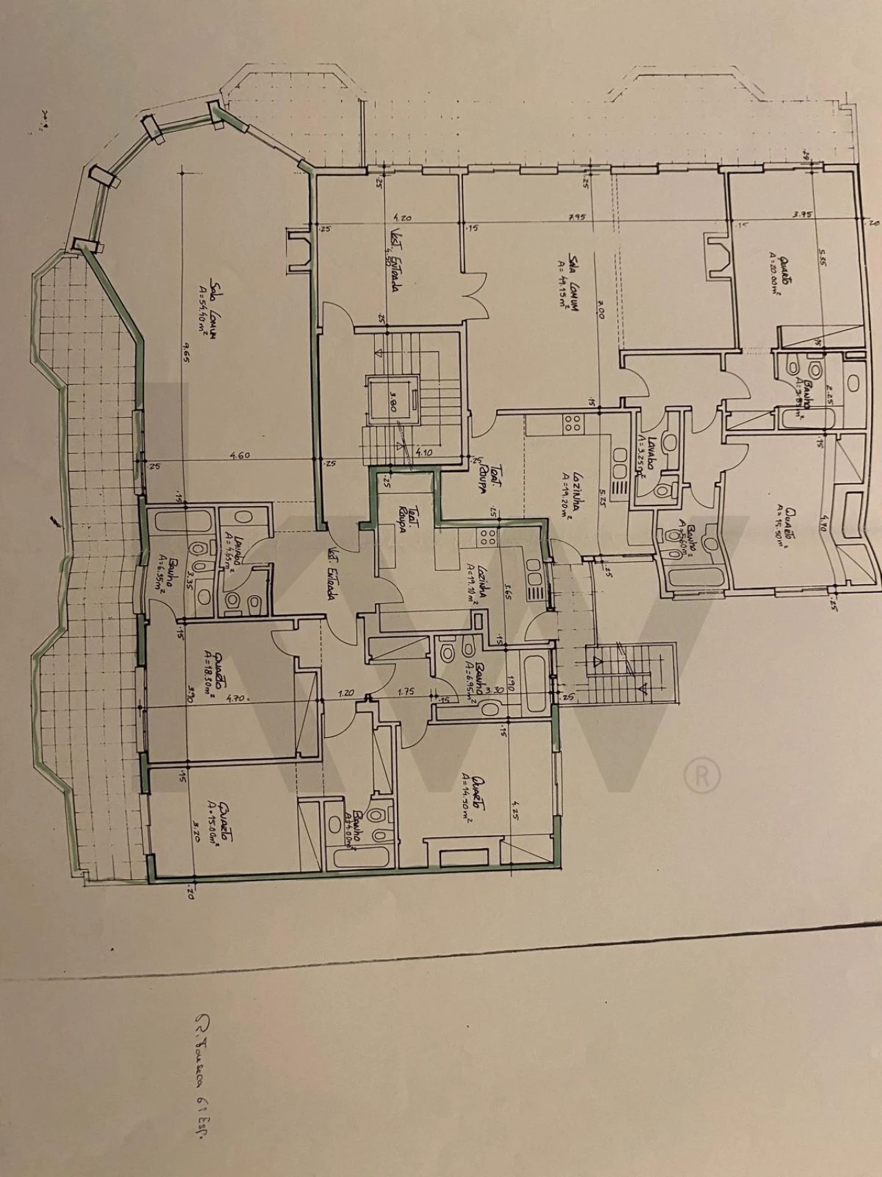 Apartamento T3 para Arrendamento em Avenidas Novas Foto 34