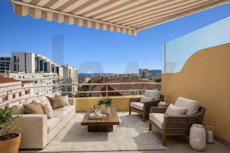 Apartamento T3 para Arrendamento em Avenidas Novas Foto 4