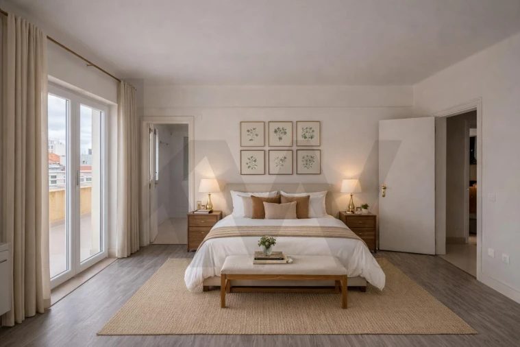 Apartamento T3 para Arrendamento em Avenidas Novas Foto 27