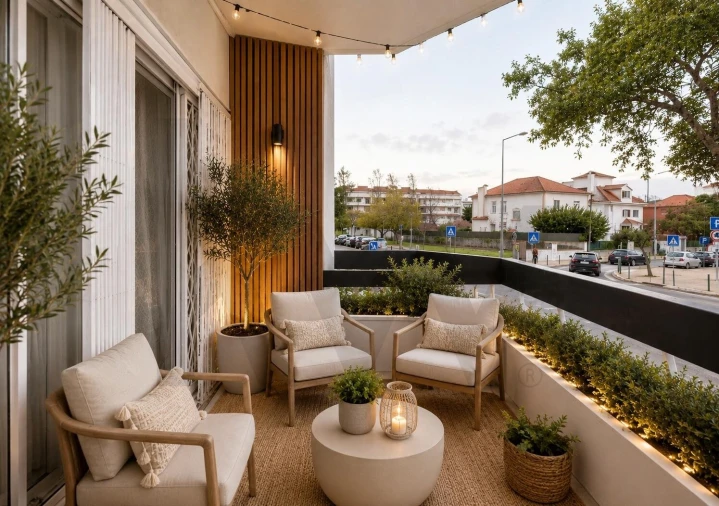 Apartamento T2 para Venda em Carcavelos e Parede Foto 13