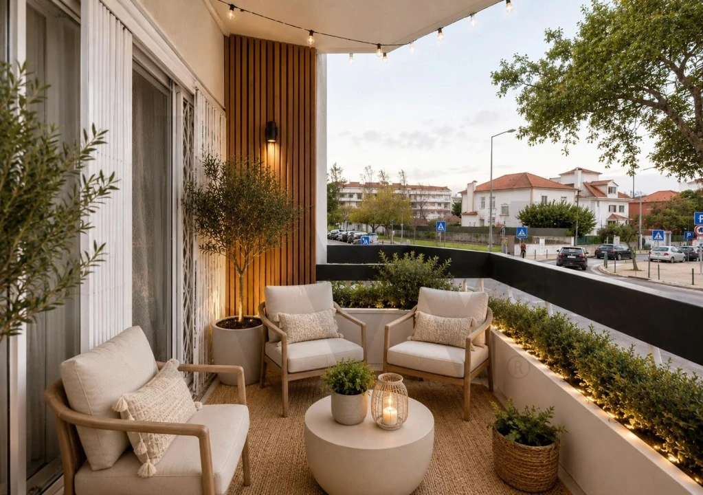 Apartamento T2 para Venda em Carcavelos e Parede Foto 13