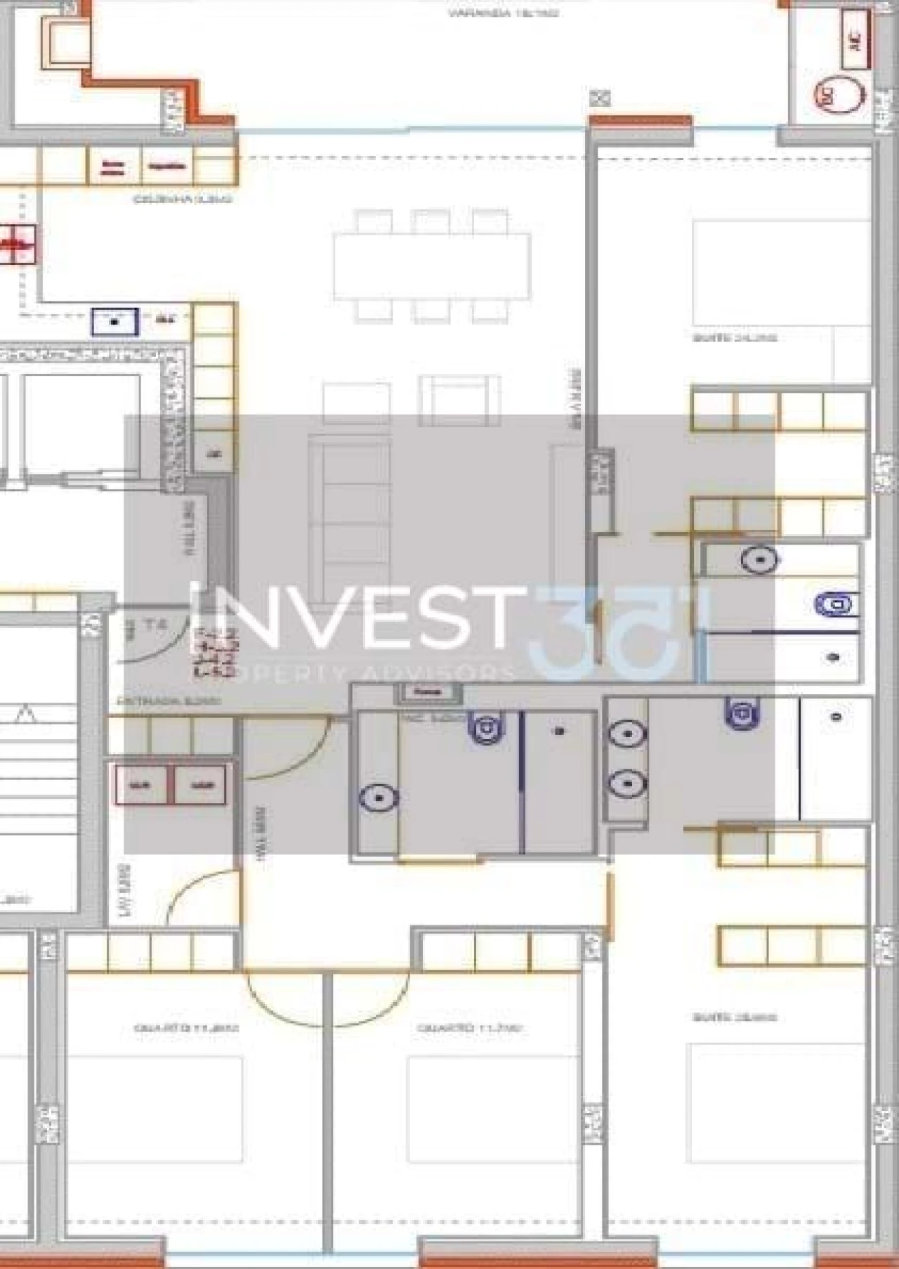 Apartamento T4 para Venda em Costa Foto 19