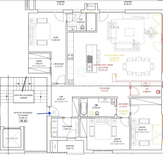 Apartamento T3 para Venda em Lourinhã e Atalaia Foto 31