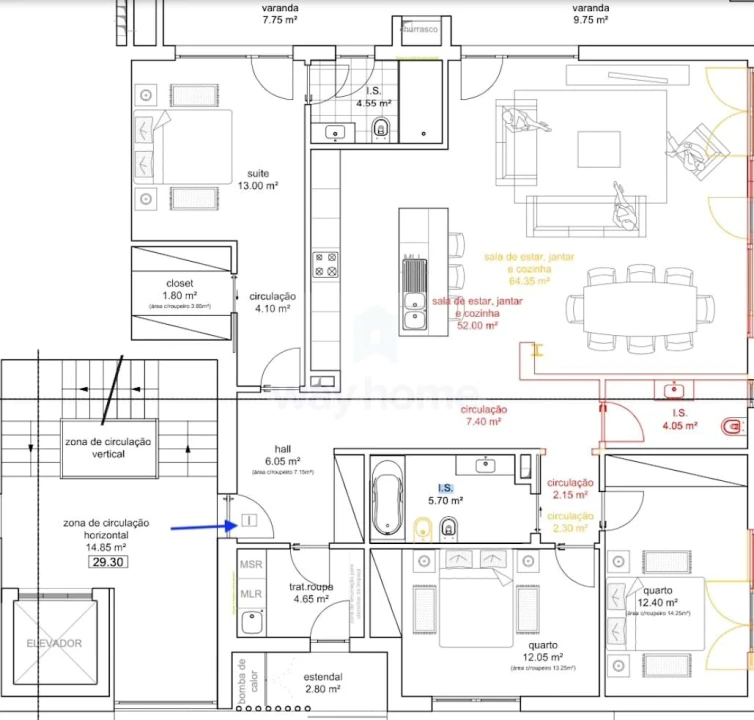 Apartamento T3 para Venda em Lourinhã e Atalaia Foto 31
