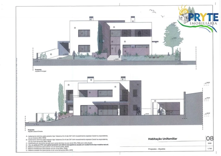 Moradia T4 para Venda em Sertã Planta 1