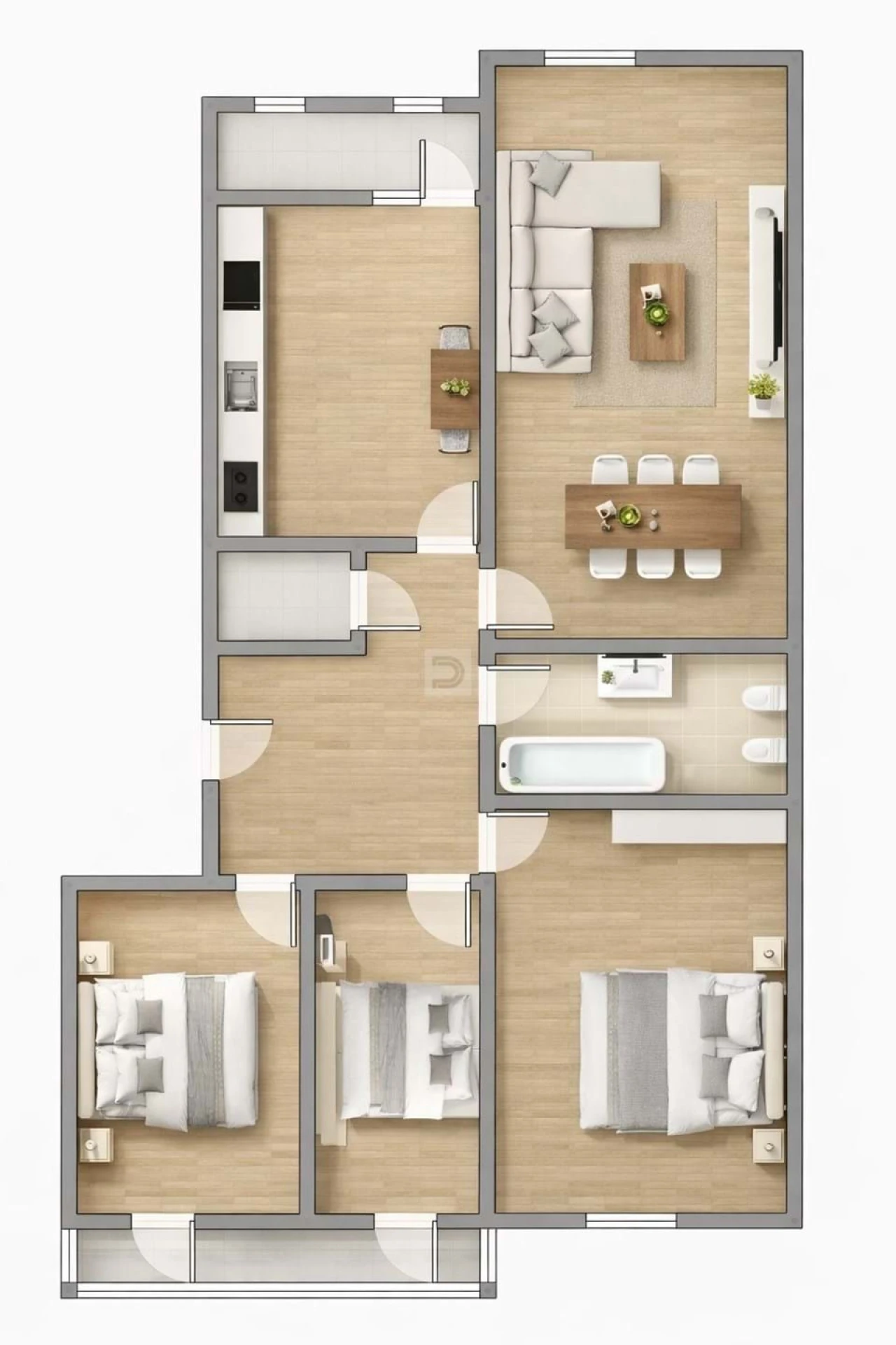 Apartamento T3 para Venda em Alto do Seixalinho, Santo André e Verderena Foto 19