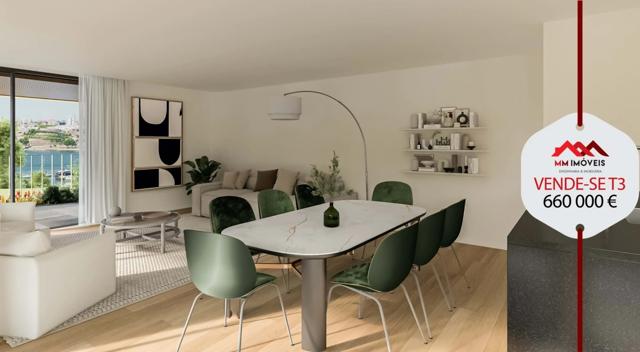 Apartamento T3 para Venda em Canidelo Foto 1