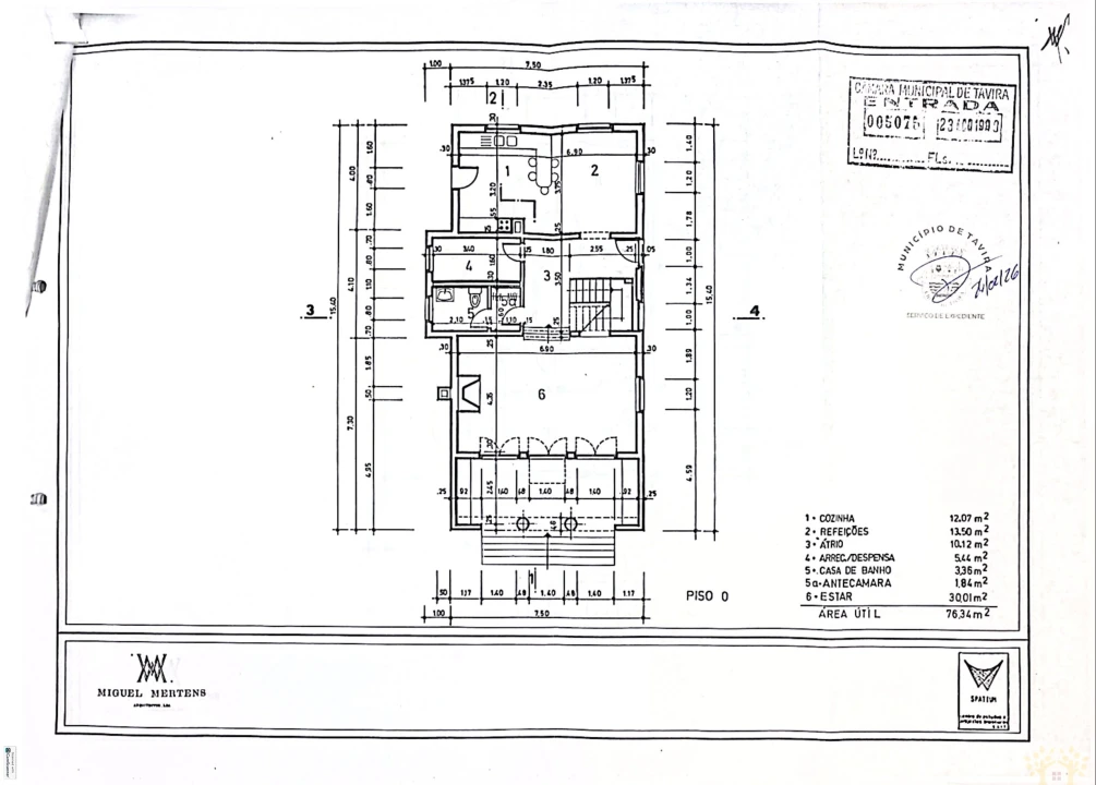 Moradia T3 para Venda em Tavira (Santa Maria e Santiago) Planta 2