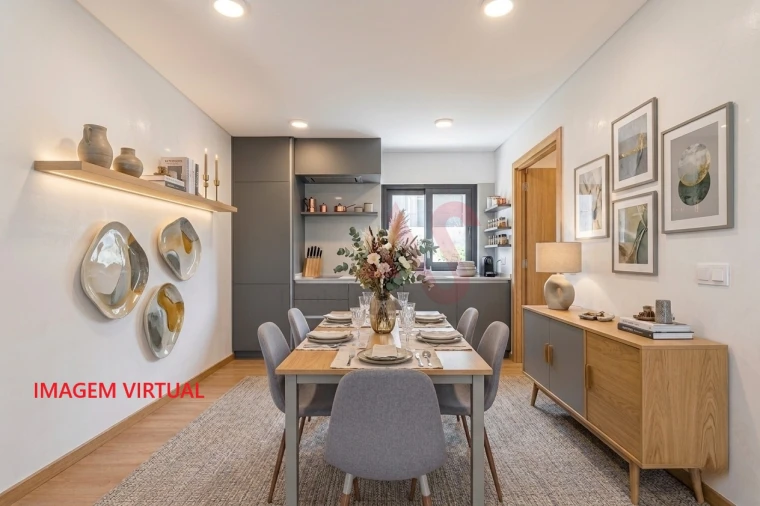 Apartamento T1 para Venda em Infias Foto 1