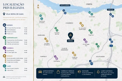 Apartamento T3 para Venda em Santa Marinha e São Pedro da Afurada