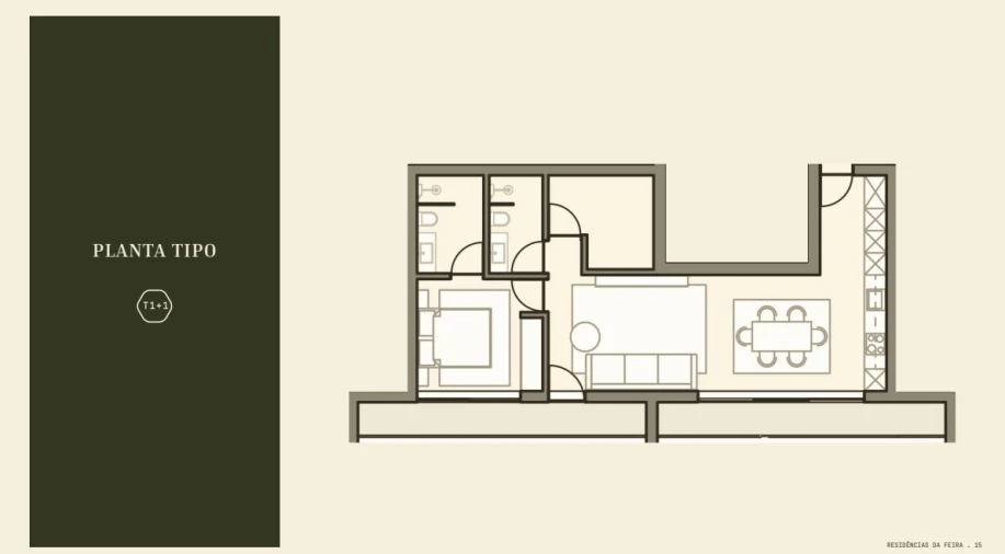 Apartamento T1 para Venda em Penamaior Foto 12