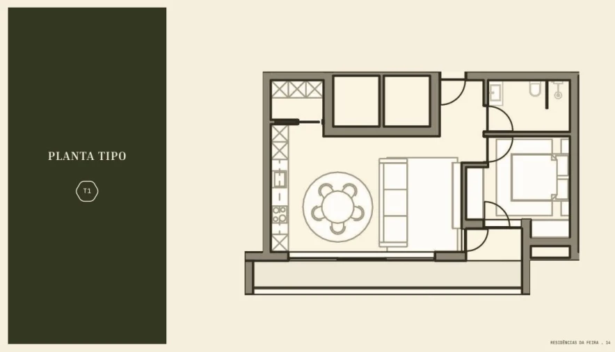 Apartamento T1 para Venda em Penamaior Foto 11