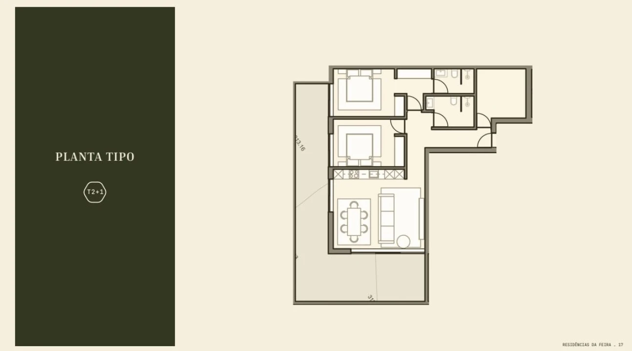 Apartamento T2 para Venda em Penamaior Foto 12