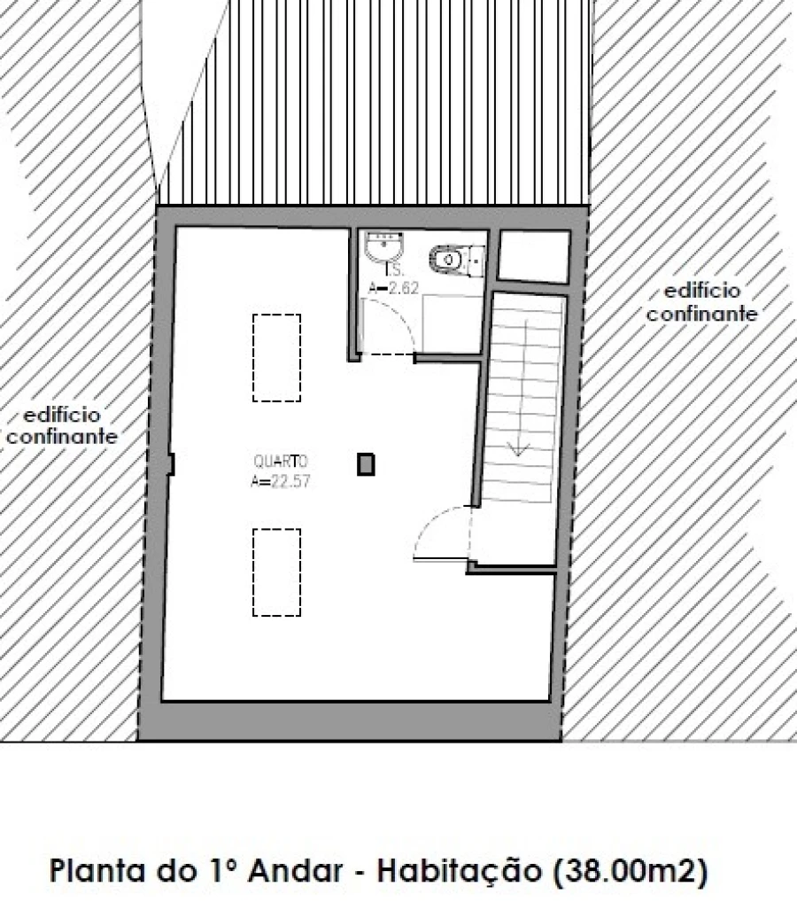 Moradia T2 para Venda em Marvila, Ribeira Santarém, São Salvador, São Nicolau Foto 2