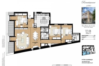 Apartamento T3 para Venda em Estrela