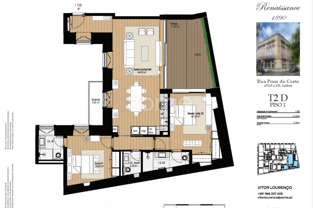 Apartamento T2 para Venda em Estrela Foto 10