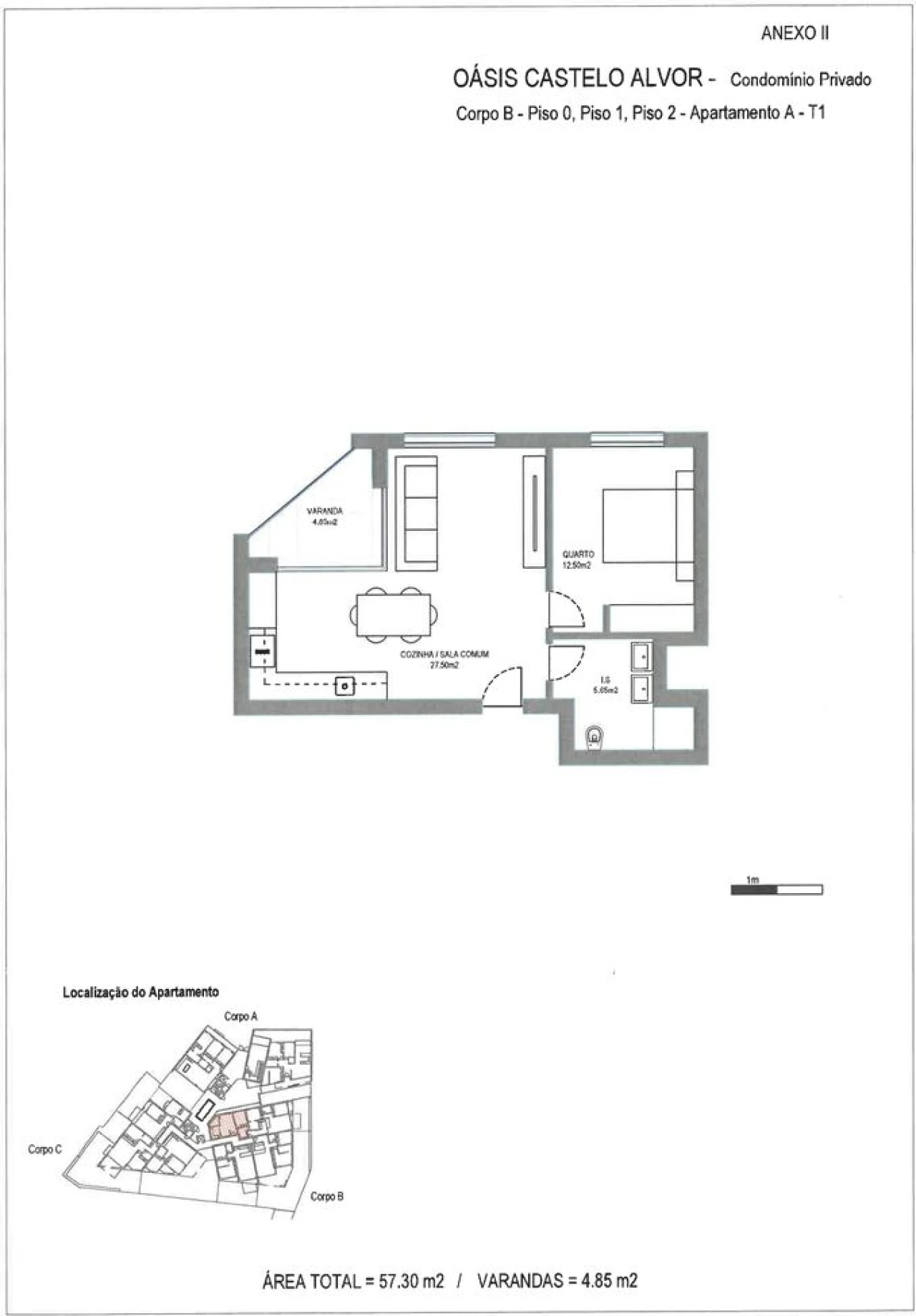 Apartamento T1 para Venda em Alvor Foto 23