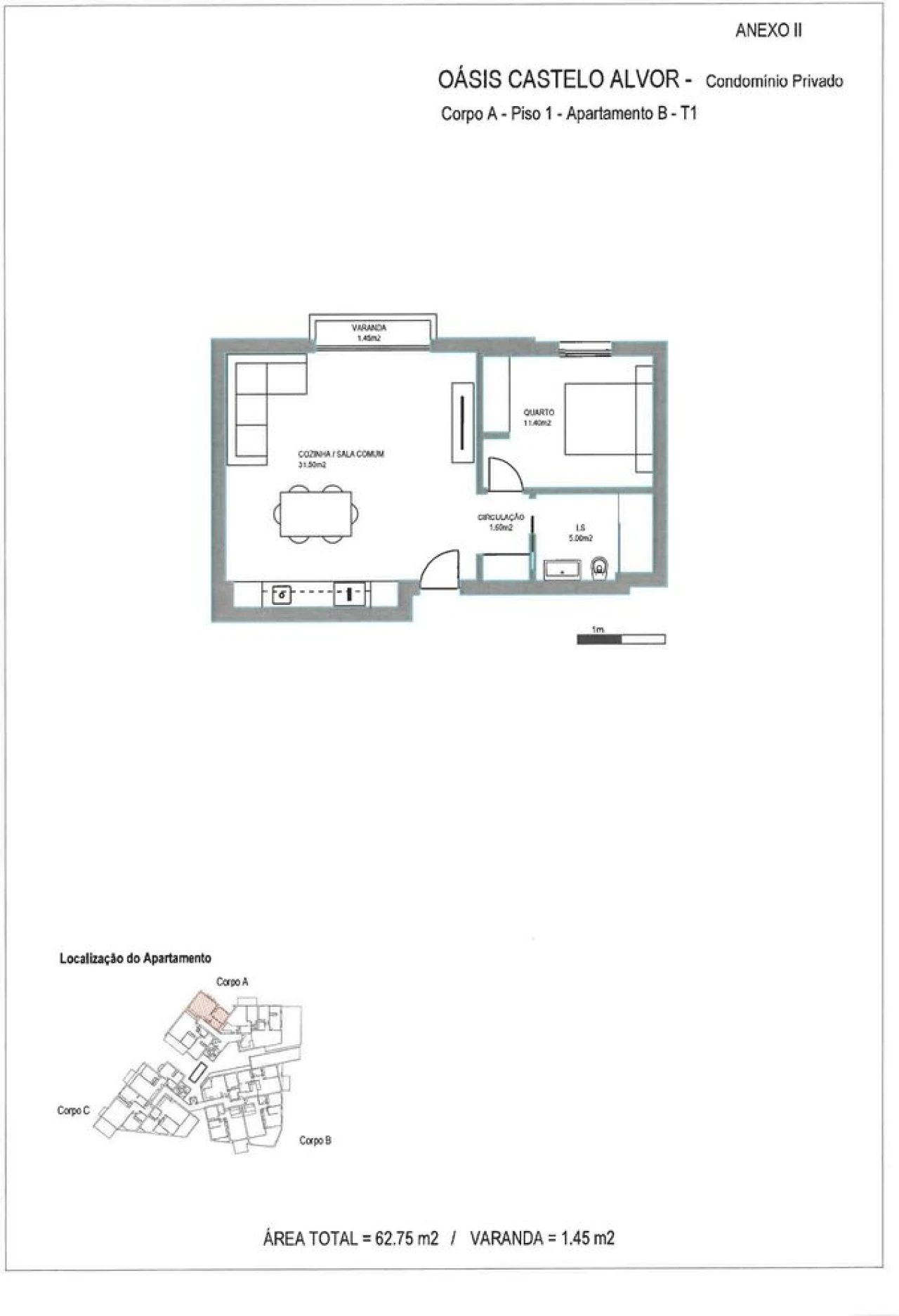 Apartamento T1 para Venda em Alvor Foto 25