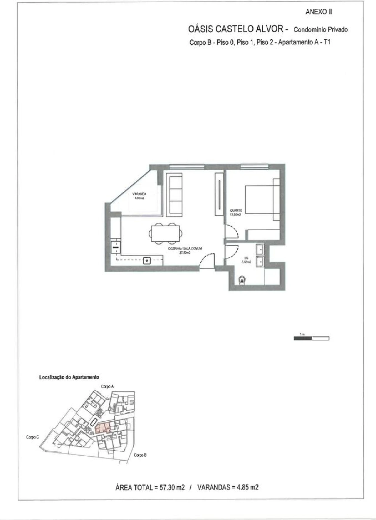 Apartamento T1 para Venda em Alvor Foto 26