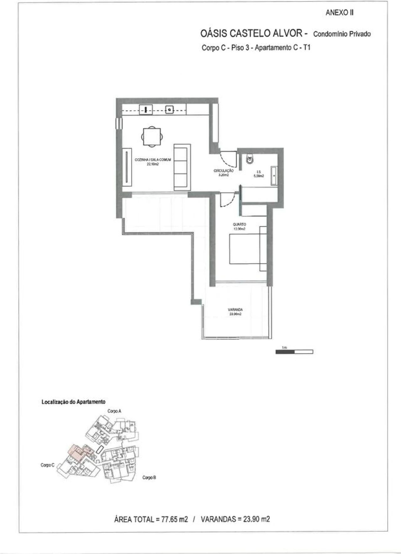 Apartamento T1 para Venda em Alvor Foto 28