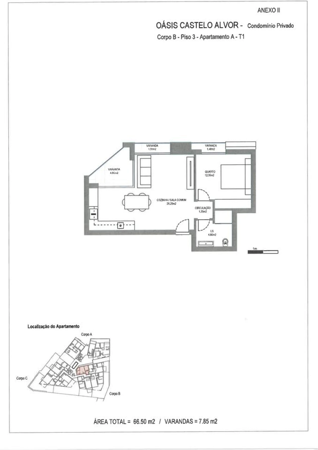 Apartamento T1 para Venda em Alvor Foto 29